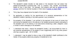 Alaska Affidavit for Collection of Personal Property of Decedent (Form P-110)