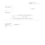 Blank Affidavit Template Form