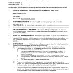 Maricopa County, Arizona Small Estate Affidavit Form