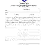 Rhode Island 5 Day Demand Notice for Non Payment of Rent